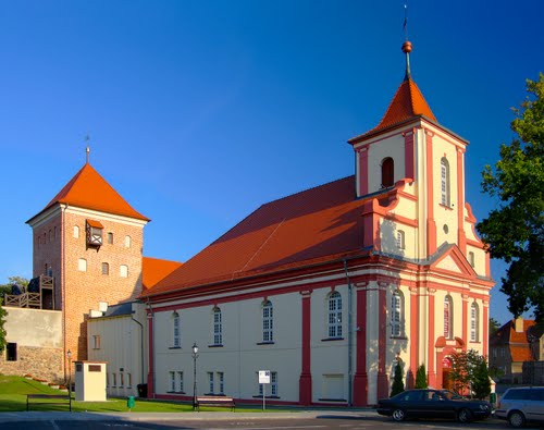 Altes Schloss und Schlosskirche in Sulechów 